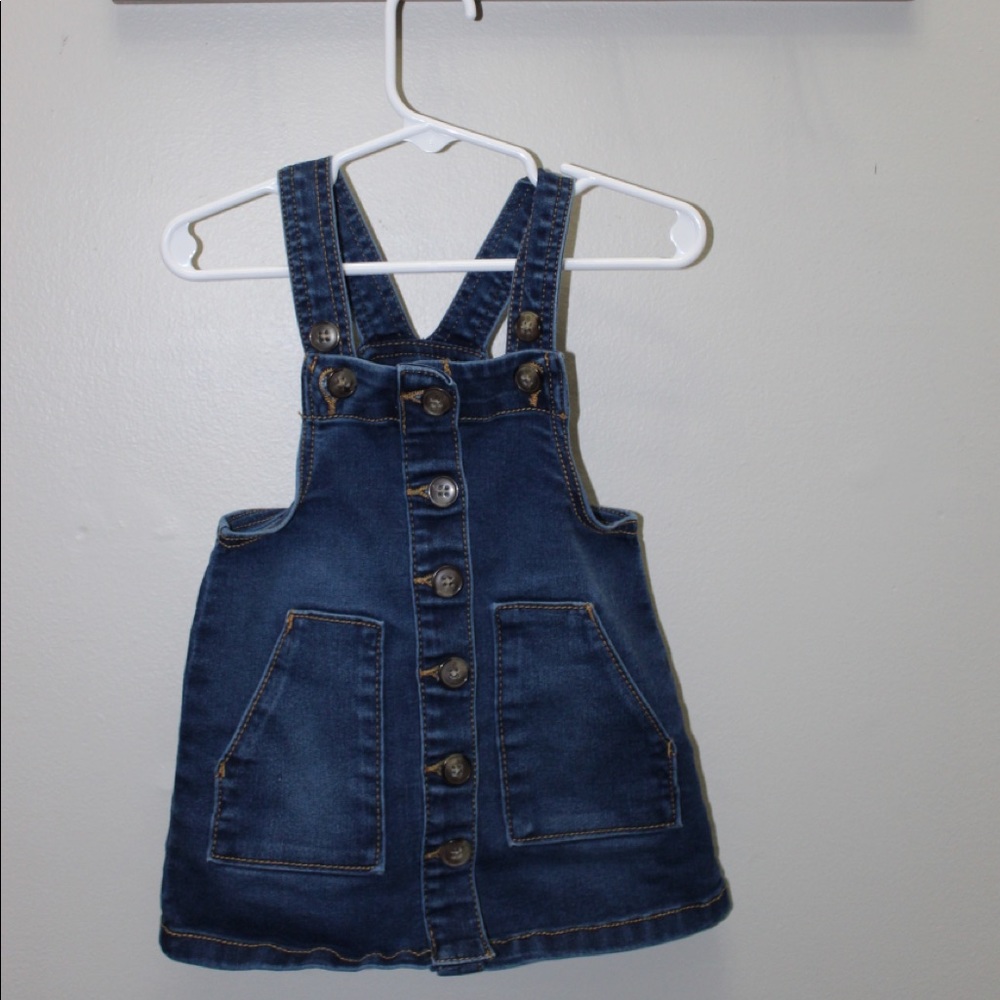 Baby girls blue Jean dress